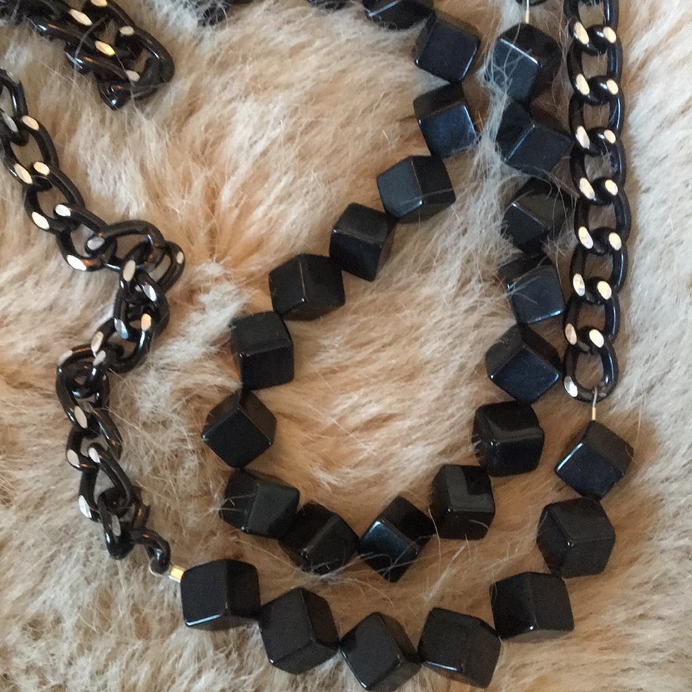 MAC cosmetics necklace